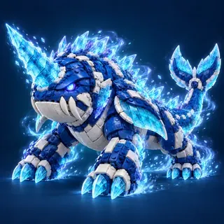 Питомец Cryotusk из Steal a Cosmic Egg