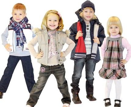 Известные бренды детской одежды