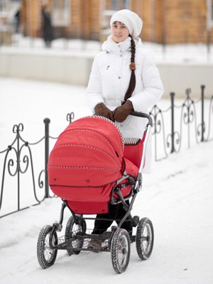 Детские коляски для зимы