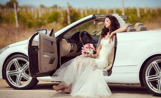 Прокат авто для свадьбы